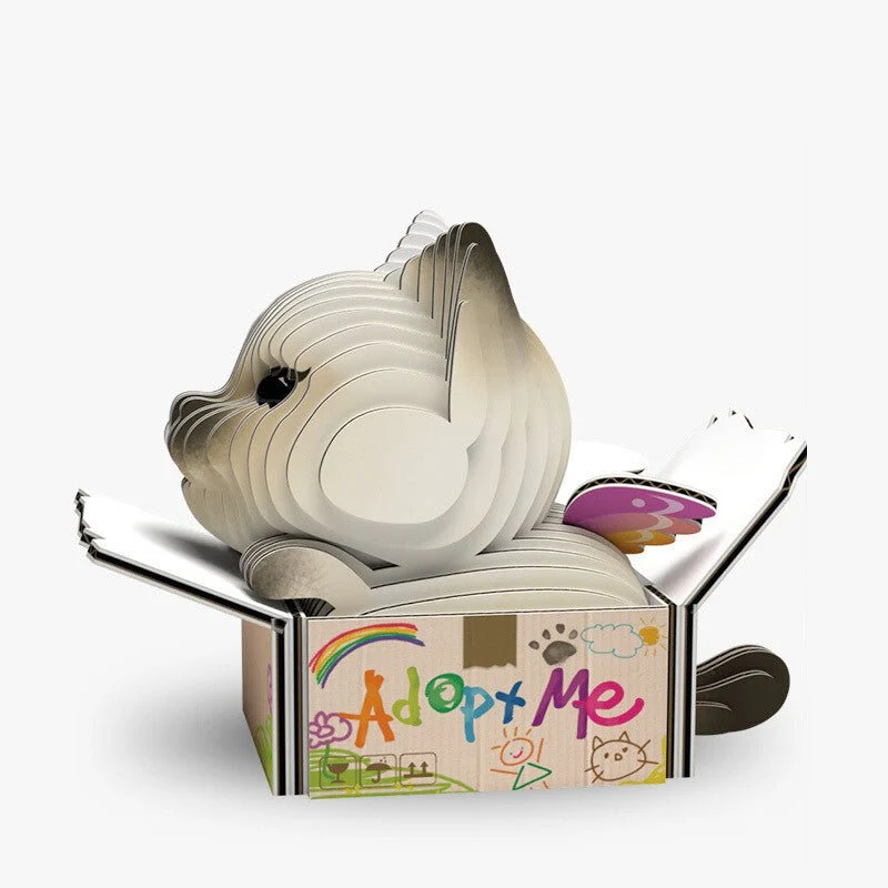 Eugy Kat, Mocha – 3D puslespil - Billede 2