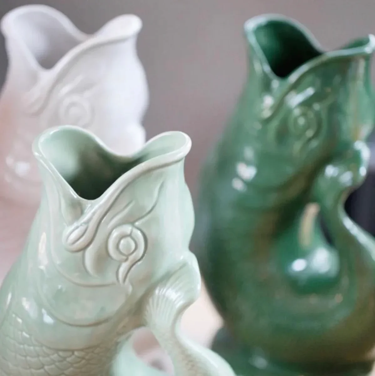 The Original Gluggle Jug · Fiskekande · grå-grøn - Billede 4